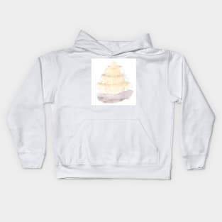 cup, dishes, watercolor, art, illustration, drink, food, tea, coffee, restaurant Kids Hoodie